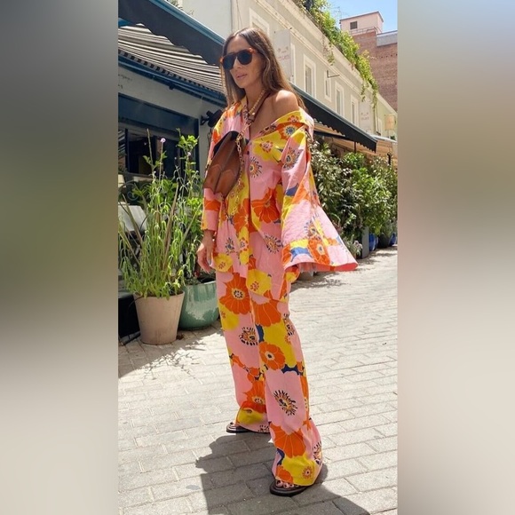 NWOT Zara multicolored floral print SET πΈ - Picture 6 of 10